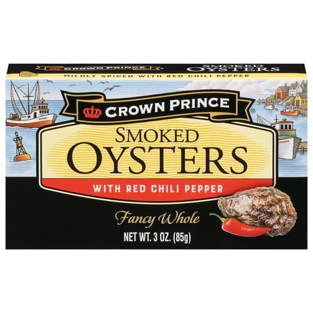 SMOKED OYSTERS WITH RED CHILI PEPPER