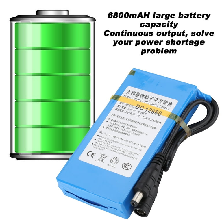 6800mah Battery, Dc 12v 6800mah, Battery 12v, Batterie