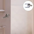 Koolleo 1 Set Door Handle Lock Interior Bathroom Three-Bar Spherical Lock with 3 Keys - Walmart.com