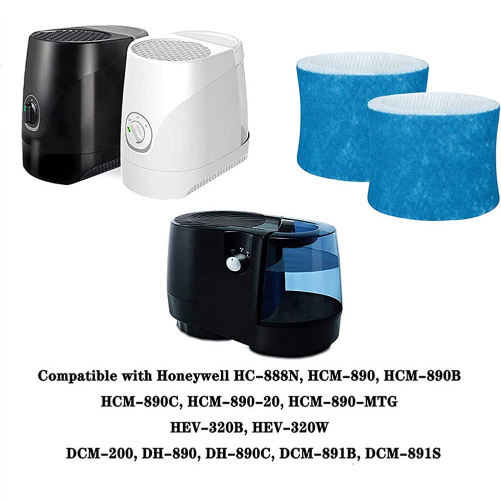 Fancy 2 Pcs Humidifier Wicking Filters for Honeywell HC-888, HC-888N, Filter C Blue