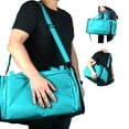 thumbnail image 6 of Osage River Deluxe Tackle Bag with 4 Tackle Box Organizers, Heavy Duty Fishing Tackle Storage, Teal, 6 of 6