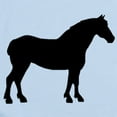 thumbnail image 2 of CafePress - Draft Horse Baby Light Bodysuit - Baby Light Bodysuit, Size Newborn - 24 Months, 2 of 4