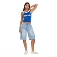 thumbnail image 4 of Forever 21 Women’s Contrast Binding Tank with Screen Graphic, Fitted Sleeveless Retro-Inspired Casual Summer Top, XS-XL, 4 of 6