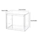 thumbnail image 4 of Caja de almacenamiento portátil transparente Bewildely con succión magnética, 4 of 6
