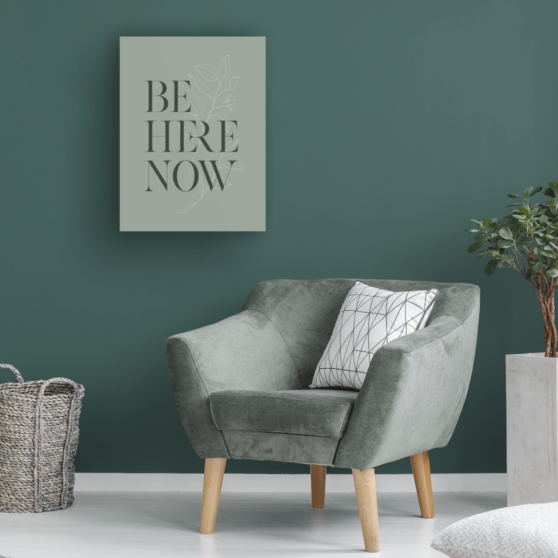 Trademark Fine Art Beth Cai  Be Here Now No1 Canvas Wall Art