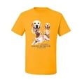 thumbnail image 2 of If It's Not a Golden Retriever It's Just a Dog Gift | Mens Dog Lover Graphic T-Shirt, Gold, 2XL, 2 of 3