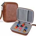 thumbnail image 1 of Guitar Pick Holder Case Guitar Accessory Storage Pouch with 15Free Guitar Picks Portable Zipper Guitar Picks Storage Box, 1 of 4