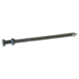 Grip Rite 16D 3-1/4 Coated Sinker Nails – 1 Pound, Vinyl Coated Smooth Shank, Checkered Head, For Framing & General Construction