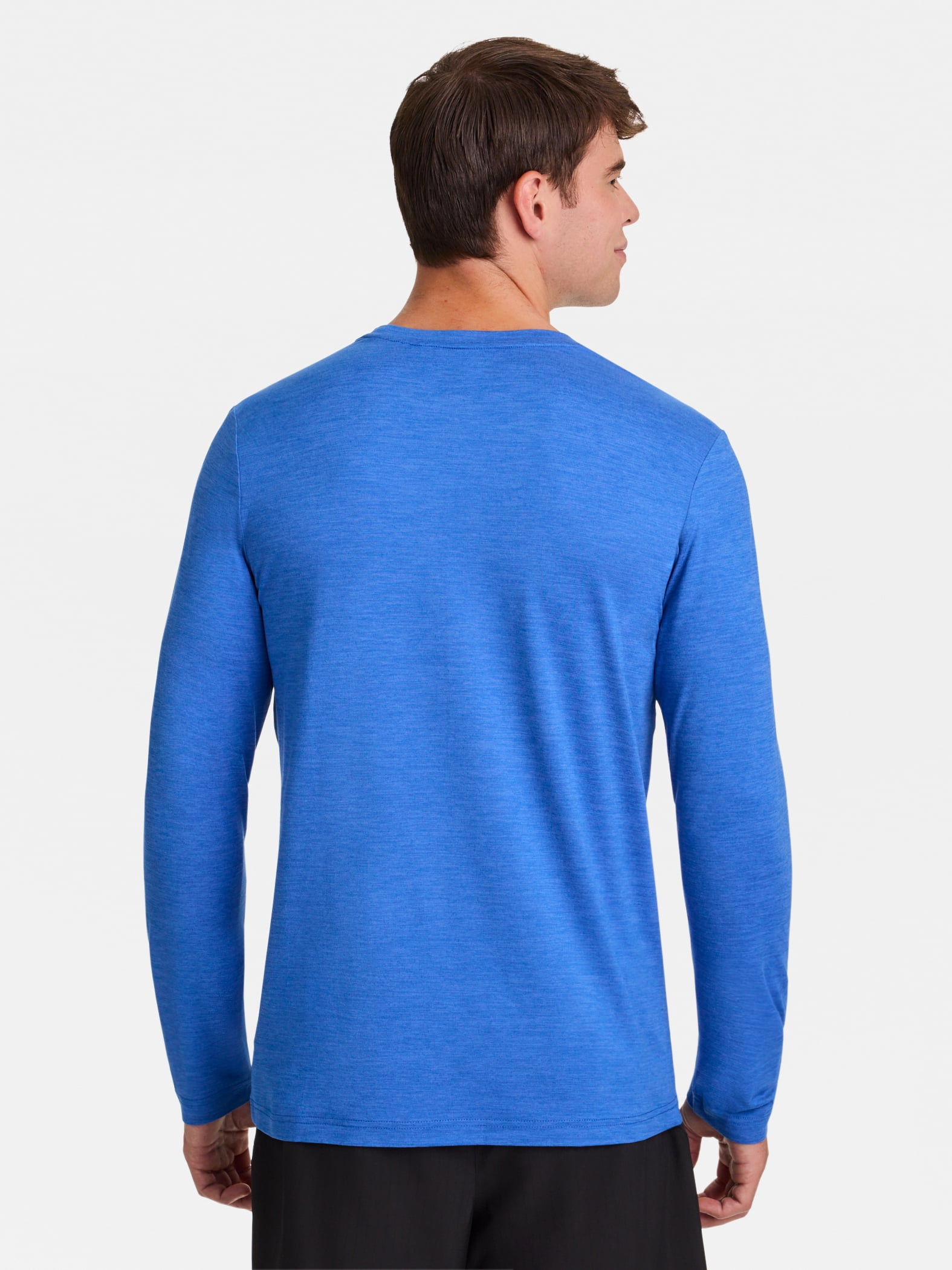 Reebok Men's and Big Men's Legacy Core Long Sleeve T-Shirt, Sizes XS-5XL
