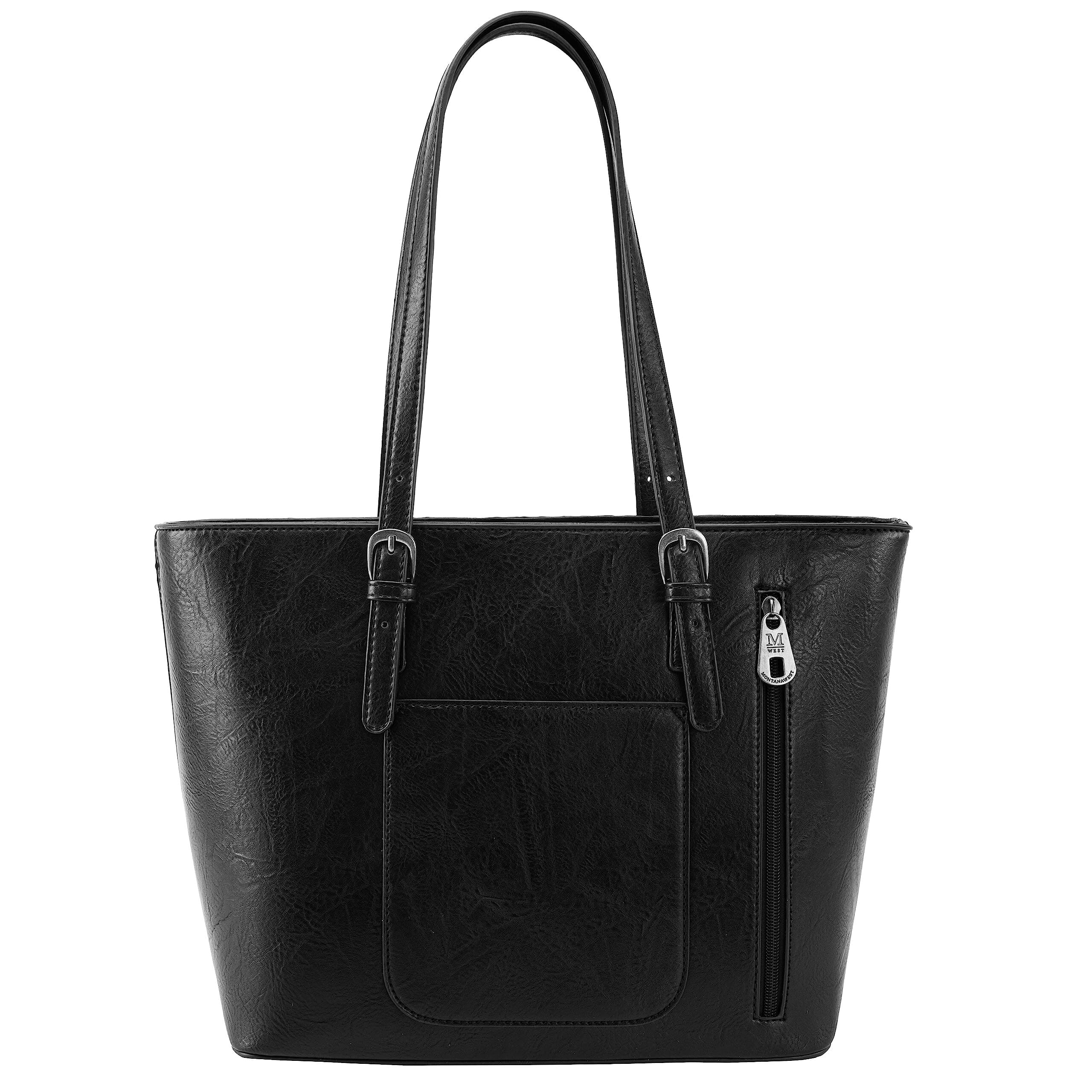 Montana West Tote Bag for Women Large Purse and Handbags Set Embossed Collection Purse 2Pcs Set