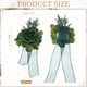 thumbnail image 2 of Uxcell 2 Pcs Pulseras Corsage de Flores Verdes Artificiales, Corsage de Muñeca para Boda Novia Novio Ceremonia Aniversario Prom Fiesta, 2 of 6