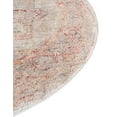 thumbnail image 5 of Unique Loom Noble Collection Area Rug - Victoria (3' 10" Round Multi/Beige), 5 of 6