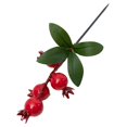 thumbnail image 3 of Simulated pomegranate fruit branch berry simulated flower home decoration, 3 of 10