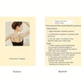 thumbnail image 1 of 1 Pce Correction de Posture Assise Arrière B_e_l_t 1 Pce Cadeau pour Amis, 1 of 3