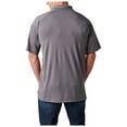thumbnail image 5 of 5.11 Work Gear Shirts for Men, Polo Short-Sleeve Mens Shirt, 100% Polyester, Storm, 3X-Large, Style 71049, 5 of 6