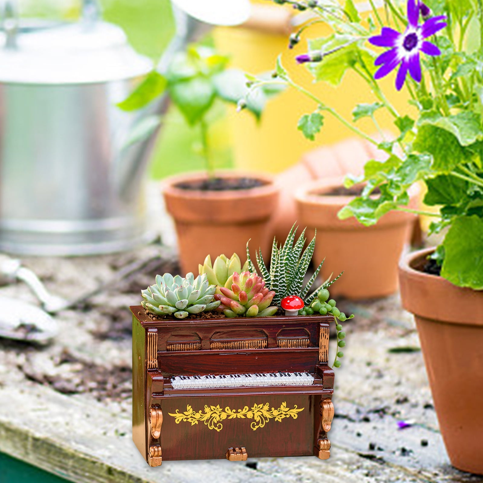 Artevasi Pot De Fleurs Suspendu Algarve - 8 L - 31 X 31 X 20,5 Cm