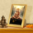 thumbnail image 2 of Peekdee Lord Pavanputra Table top Photo Frame Beautiful Religious Wall Hanging Scultpure Frame with Size 20.7 x 15.7 cm, 2 of 6