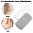 thumbnail image 2 of Unique Bargains 2 Pcs Foot Care Exfoliating Scrub Stone Double Sided Pumice Stone File Grey White, 2 of 7