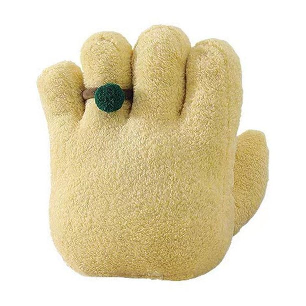 Wartleves Almohada de palma de estilo nórdico que simula el uso de cinco dedos en forma de mano
