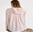 thumbnail image 5 of LYMAYTER Women's Sun Protection Hoodie‌ Lightweight UPF 50+ Zip Up Jacket Long Sleeve Outdoor Activewear, 5 of 9