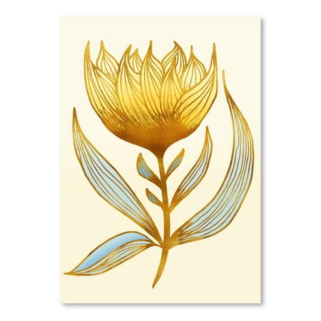 UPC: 0686457556453 | Americanflat Sunflower Queen by Modern Tropical Poster Art Print