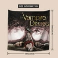 thumbnail image 3 of The Vampire Diaries Tapestry Luxury Wall Hanging Tapestries Decor For Bedroom Living Room Dormitory Mural Blanket 59x59in, 3 of 8