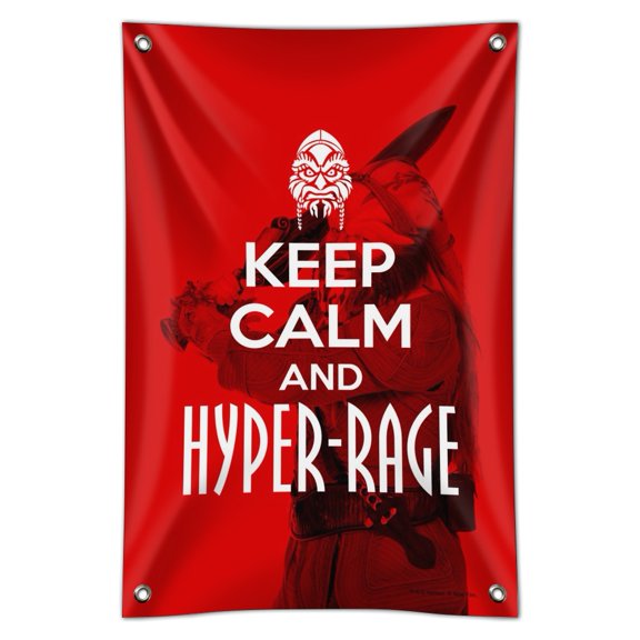 Farscape Keep Calm And Hyper-Rage Ka D'Argo Luxan Home Business Office Sign