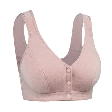 kpoplk Lace Bralette for Women  Unpadded and Unlined Wireless Bra  Everyday Lingerie 38 Light Pink