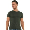 thumbnail image 2 of T-shirt Classique Décontracté pour Hommes avec Fil à Anneaux, 2 of 4