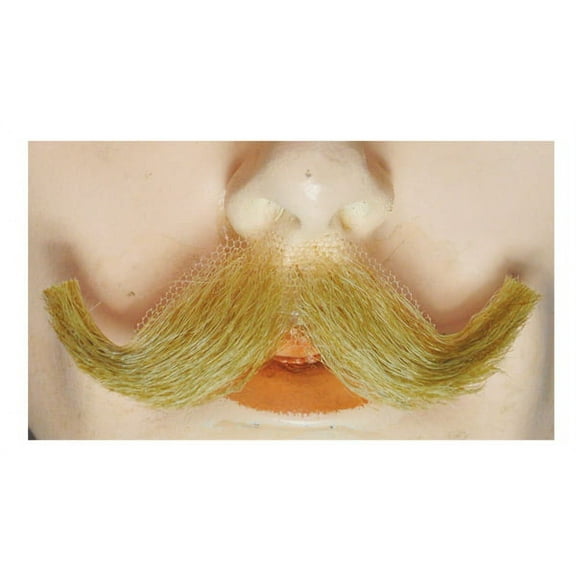 Morris Costumes LW427WT Blend Small English Mustache for Men