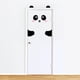 thumbnail image 1 of Pegatinas de puerta de pared de Panda de dibujos animados, calcomanía de fondo para el hogar DIY impermeable, decoración, 1 of 6