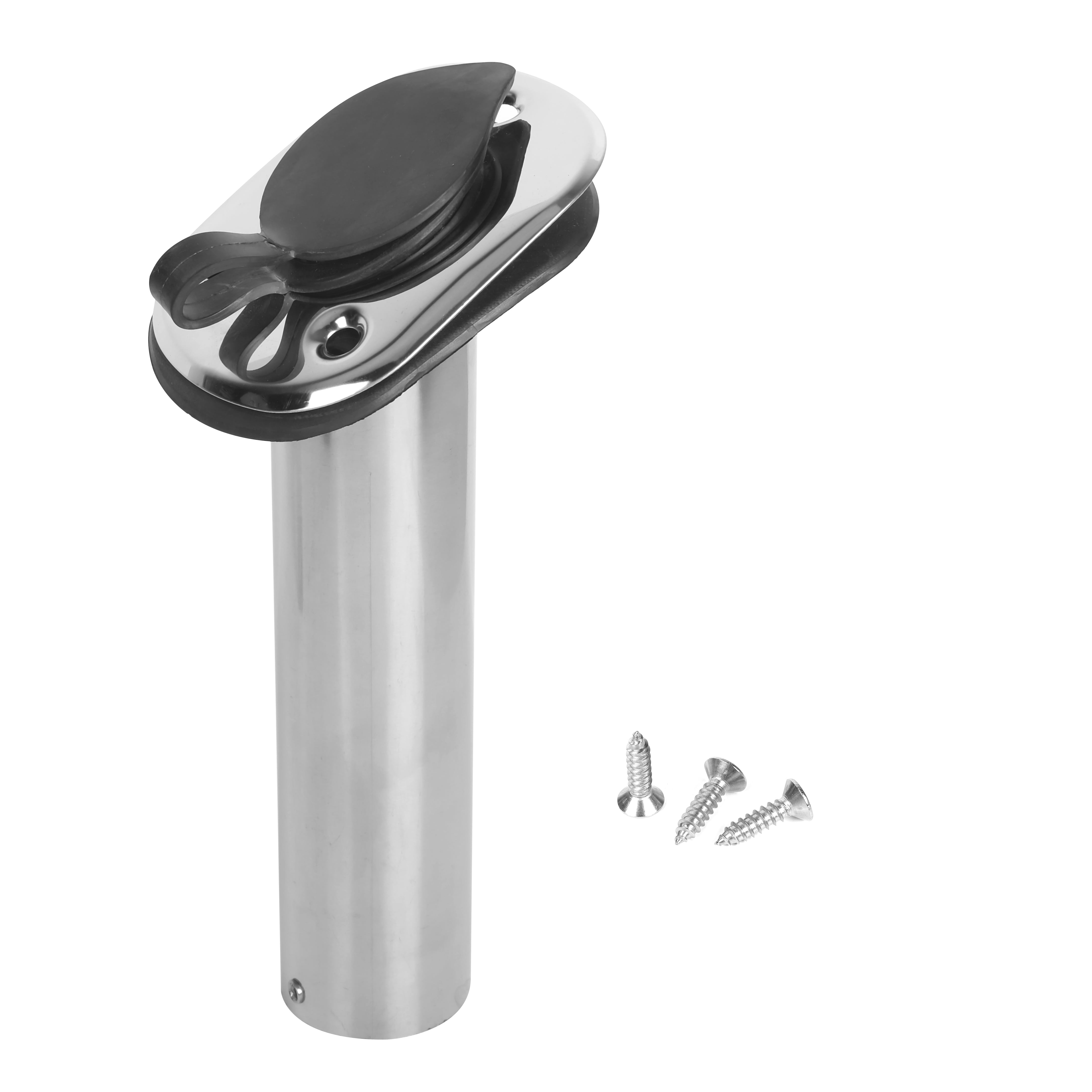 New Fishing Pole Stand Stainless Steel Flush Mount Boat Fishing Rod Holder  15/30/90 Degree Rod Pod for Marine Boat Accessories