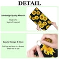 thumbnail image 6 of Floral Sunflower Dish Drying Mat Microfiber Counter Pad Foldable Absorbent Drainer Mat Summer Kitchen Decor 16x18 Inch, 6 of 7