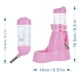 thumbnail image 5 of Botella de agua para hámster, botella de agua automática para mascotas pequeñas con base de contenedor de alimentos, botellas de alimentación de agua colgantes, dispensador automático para animales, 5 of 8