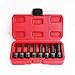 thumbnail image 3 of 1/2 Pouces Disque Dur Impact Socket Hex Bits / 8 Pcs SAE Ensemble Standard Long Air Allen Driver, 3 of 4