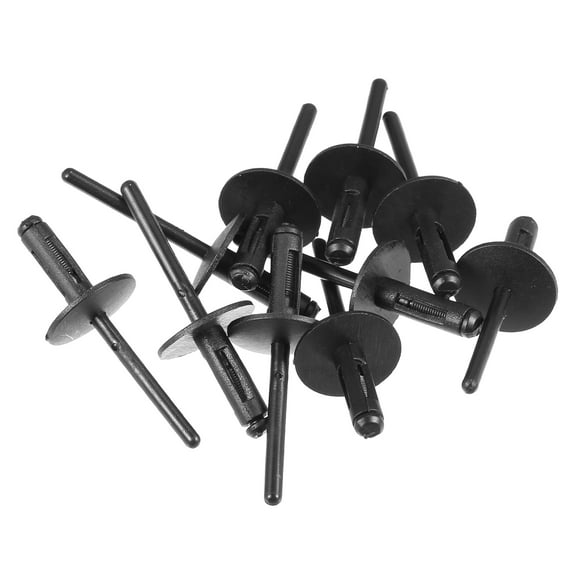 Unique Bargains 10 Pack Fender Liner Rivet Compatible for BMW X1 2013-2023 Plastic Black