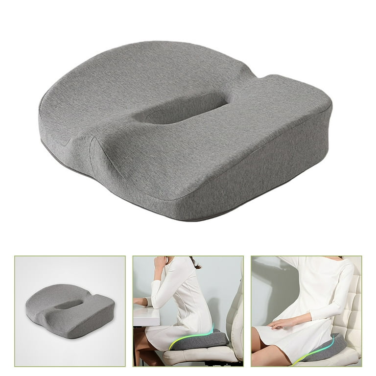Middle Hollow Seat Cushion Office Desk Chair Pillow Memory Foams Butt Pad 