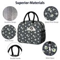 thumbnail image 4 of Womens Pioneer Flower Floral Print Pattern Lunch Box for Work,Insulated Lunch Bag for Women,Loncheras Para Mujer,Leakproof Adult Lunch Bag for Work,Beach,Travel,Picnic,Camping, 4 of 6