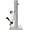 Light Gray, variant on Cat Craft Light Gray Faux Fur Large Cat Scratching Post with Replaceable Toys and Sturdy Base