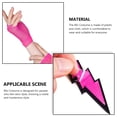 thumbnail image 3 of Moyic 1 Juego de disfraces con guantes de rejilla, suministros para fiestas de los años 80, accesorios de Cosplay, trajes de mujer para discotecas, Kits de decoración para fiestas Rosa roja Moyic HA060873-01, 3 of 6