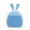 Blue 1Pcs, variant on HOARBOEG 1Pcs Cute Silicone Facial Cleansing Brush, Manual Face Scrubber & Massager, Food Grade Soft Bristle Exfoliator, Mini Travel Face Wash Pad for Sensitive Skin, Blue (3.35in)