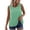 Green, variant on Womens Gingham Tank Tops Cotton Linen Plaid Sleeveless Shirts Summer Casual Fashion Resort Wear