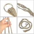 thumbnail image 2 of 6 cuerdas colgantes de macramé para plantas de flores de interior y exterior - 80 cm, 2 of 5