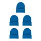 thumbnail image 3 of Gorro Beanie Qarigey Unisex Multifuncional Casual Azul oscuro, 3 of 6