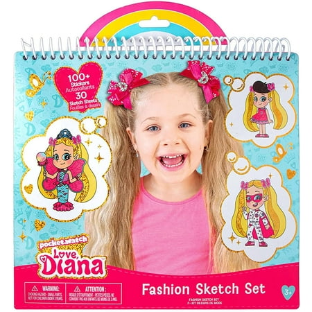 Fashion Angels Love, Diana Fashion Coloring Portfolio