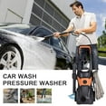 thumbnail image 4 of VAHIGCY Water Pressure Washer Foam Cannon Electric Pressure Washer Portable Pressure Washer With Wheels For Efficient Cleaning On Driveways Home & Cars nice, 4 of 10