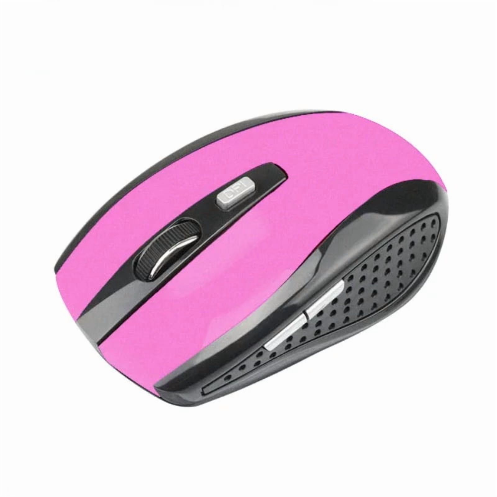 Computer Mouse GamingWireless Mouse Ergonomic Mouse With USB Receiver 6 Keys 2.4GHz  Office Computer PC Accessories