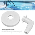 thumbnail image 3 of AYYUFE Pool Skimmer Vacuum Plate with 90-Degree Elbow High Efficiency Pool Skimmer Vacuum Plate Adapter Replacement Parts, 3 of 7