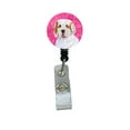 thumbnail image 1 of Bobine de Badge Rétractable Ou Support d'Identification en Bois avec Clip, 1 of 1
