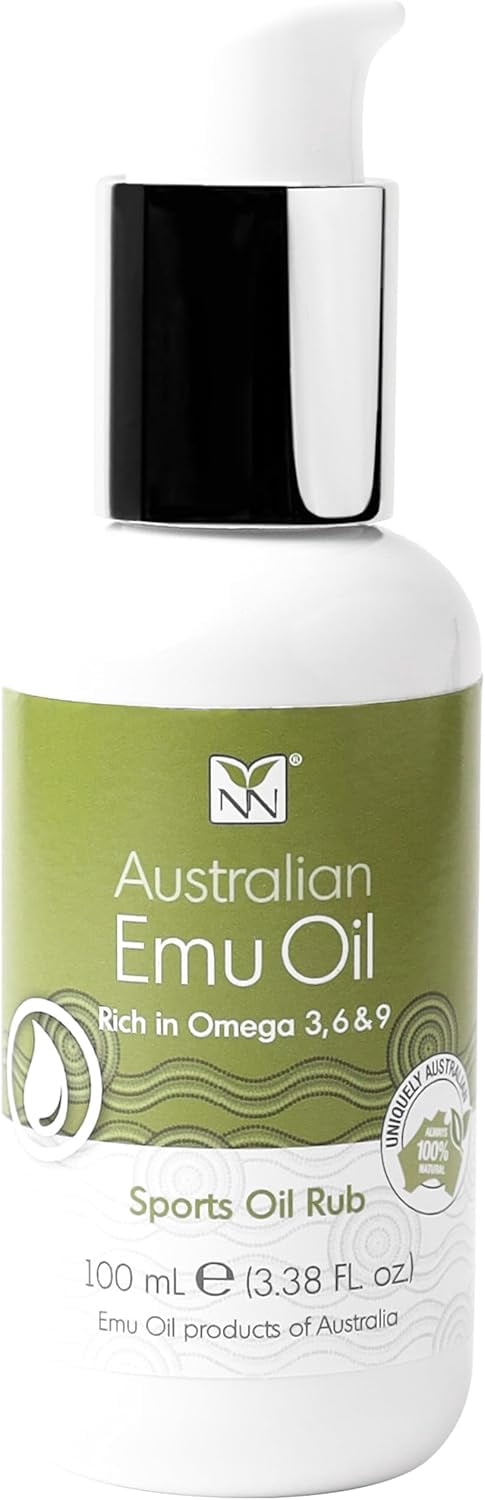 Y-Not Natural Sports Oil Rub with Vitamin E, 100 mL (3.38 fl oz)